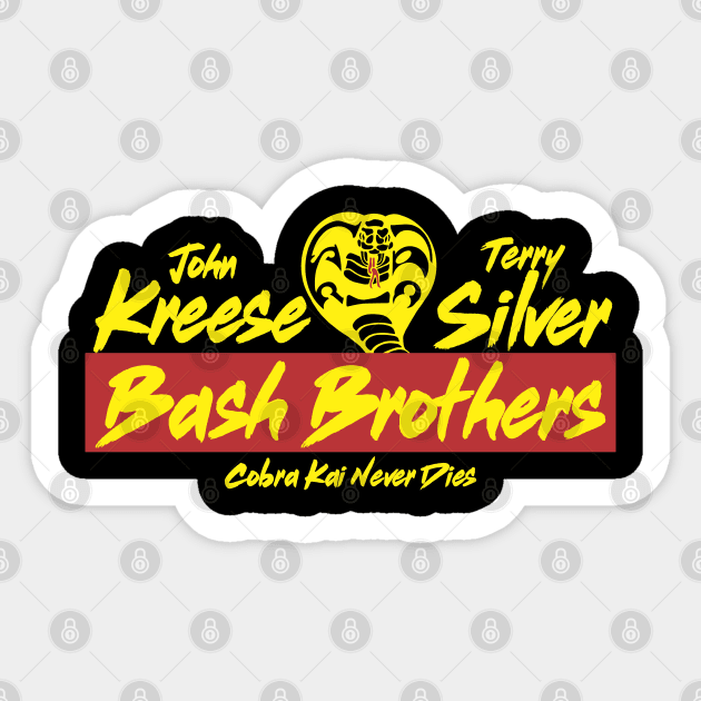 Bash Brothers Sticker by ZombieNinjas